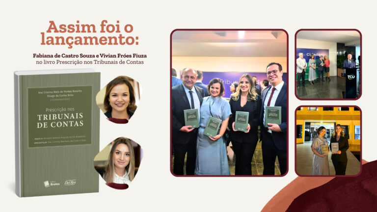 Sócias da Oliveira Souza participam do livro prescrição nos Tribunais de Contas.